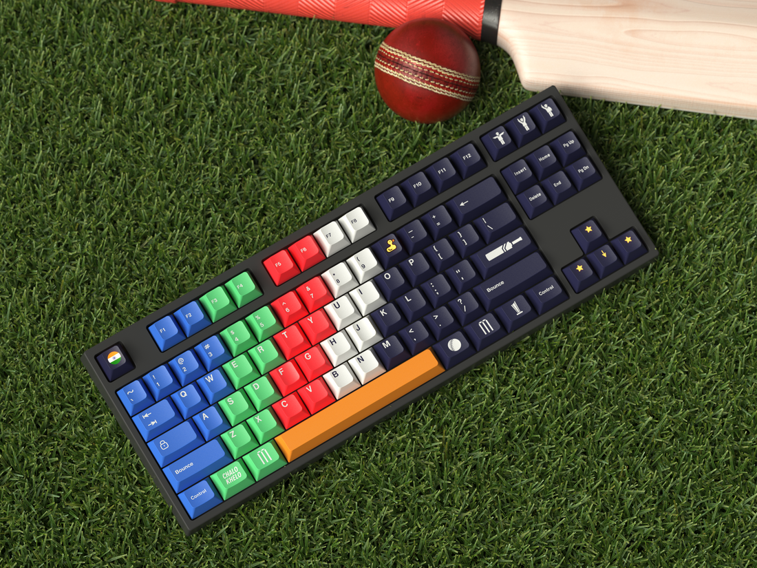 India Cricket Gaming Mechanical Keyboard