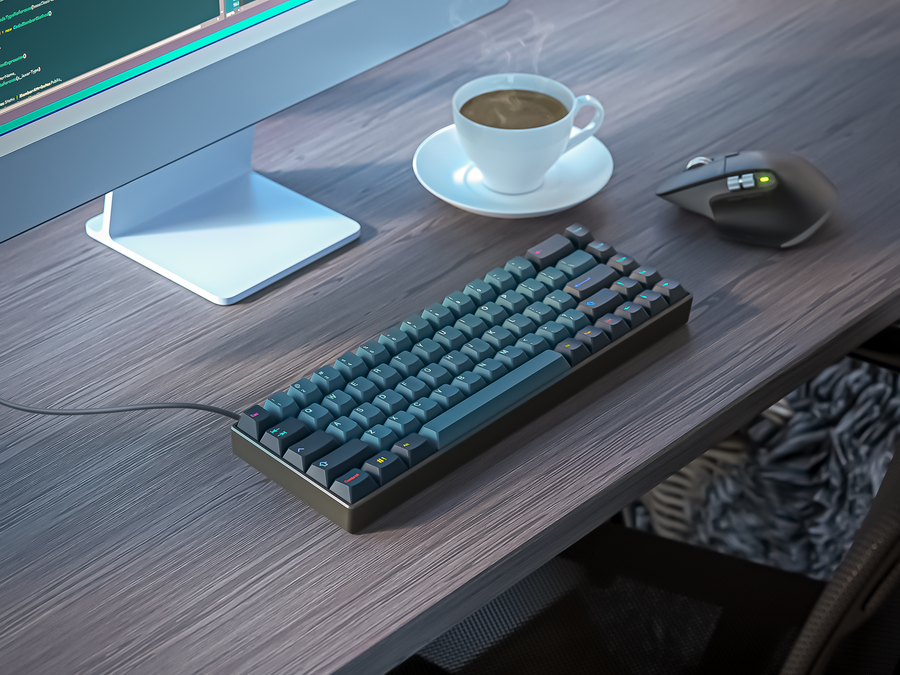 Solarized Dark Mechanical Keyboard